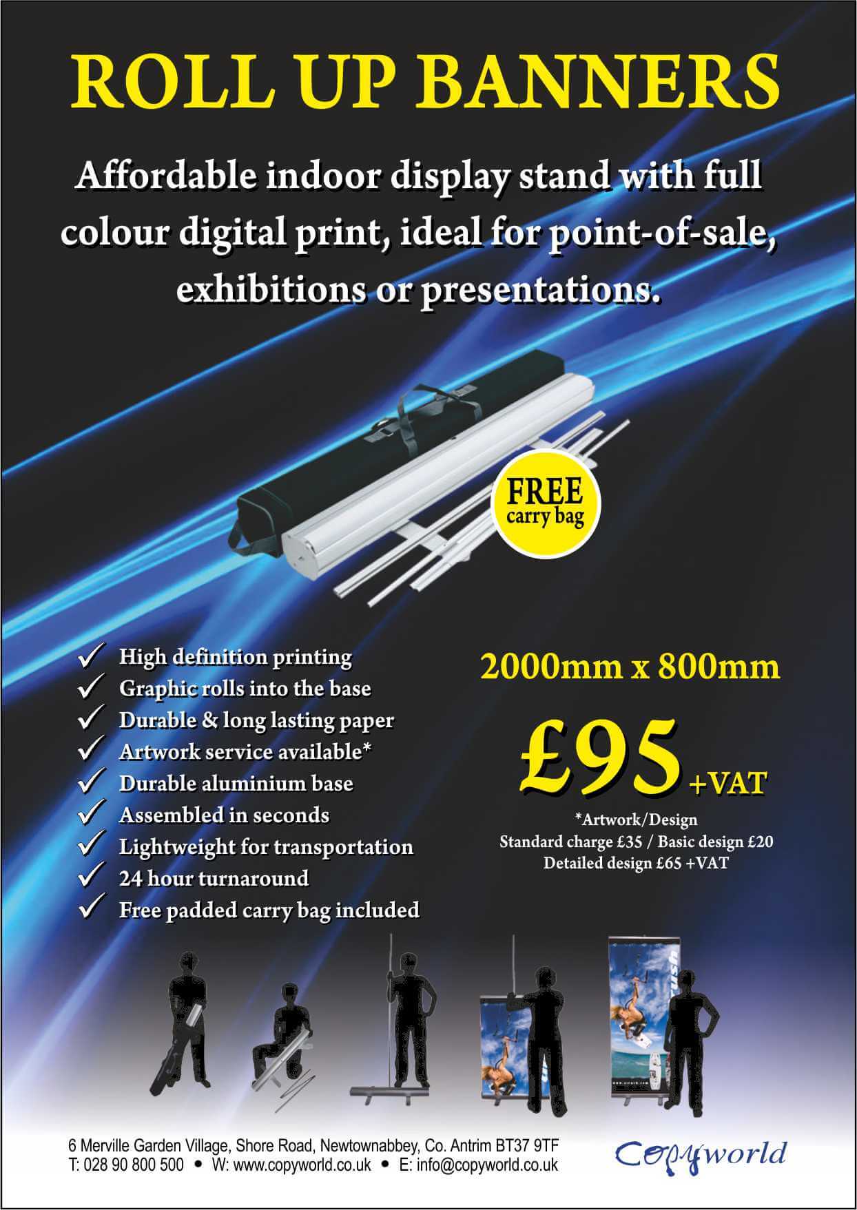 Roll Up Banner Flyer